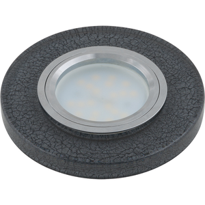 DLS-L104 GU5.3 CHROME/BLACK Св-ник св-ая подсветка 3Вт. Металл/полимер. Хром/черный в технике