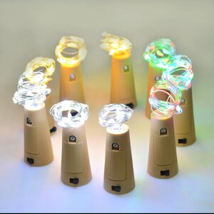 Гирлянда светодиодная "Пробка" 15LED, 80см
