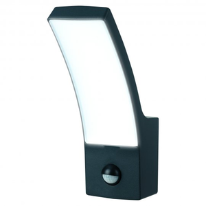 ULU-S71A-12W/4000K SENSOR IP65 BLACK свет. св/д с датч/движен. Арх/наклад  4000К черн.