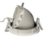 ULK-M01С-10W/WW WHITE Светильник светодиодный направленного света. Мощность — 10 Вт. 3000К
