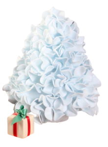 ULW-R07 T/WHITE+GREEN/150C/A Ель голубая Светильник светодиодный со сменными лампами (в/к), белая + 