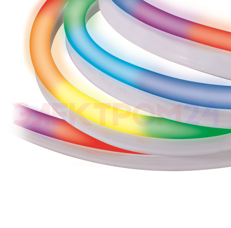 Светодиодная гибкая лента NEON RGB ULS-N22-IP67-220V-10W/m 1 метр +блок питания в сборе Светодиодная гибкая лента NEON RGB ULS-N22-IP67-220V-10W/m 1 метр +блок питания в сборе