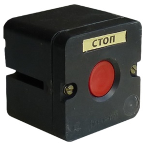 Пост кнопочный ПКЕ 222-1-У2-IP54-КЭАЗ (красная кнопка)