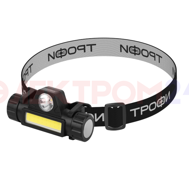 Фонарь налобный светодиодный Трофи GA-101 аккумуляторный 3 Вт COB + 3 Вт LED 2 режима магнит Фонарь налобный светодиодный Трофи GA-101 аккумуляторный 3 Вт COB + 3 Вт LED 2 режима магнит
