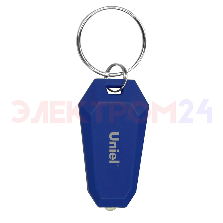 S-KL021-T BLUE Фонарь-брелок 1LED. 2*CR1220 н/к. Пласт/синий.Uniel. S-KL021-T BLUE Фонарь-брелок 1LED. 2*CR1220 н/к. Пласт/синий.Uniel.