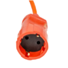 YXз16-101 /UCK-1N/3x1,50/10M/O ORANGE Удлинитель силов. в бухте c/з 1гнездо 10м (ПВС 3х1,5)16A Оранж