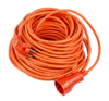 YXз16-101 /UCK-1N/3x1,50/10M/O ORANGE Удлинитель силов. в бухте c/з 1гнездо 10м (ПВС 3х1,5)16A Оранж