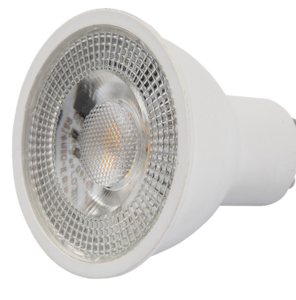 LED-JCDR-9W/6500K/GU10/38D/NR Лампа светодиодная. Форма "JCDR", матовая. Серия Norma. (6500K). 38°