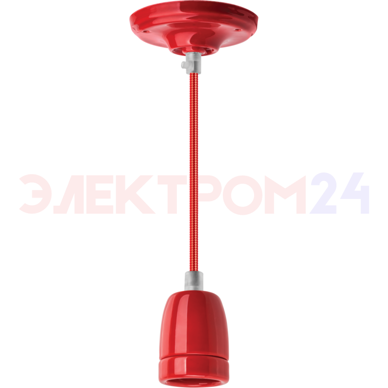 Светильник керамический красный NIL-SF03-011-E27 1м. Navigator Светильник керамический красный NIL-SF03-011-E27 1м. Navigator