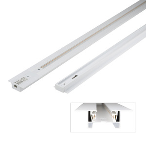 UBX-Q123 RS2 WHITE 100 SET01 Шинопровод, тип R, Встраиваемый. Белый. Длина 1м. ТМ Volpe,