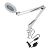 TLD-568 White/LED/300Lm/2700-5500K/Dimmer/X5 Светильник настольный c увеличительным стеклом, 5-x