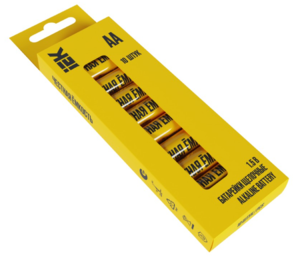 Батарейка щелочная Alkaline LR06/AA (10шт/бокс) IEK