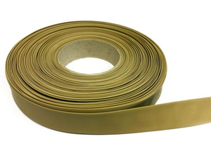 UIS-R100 22,8/11/050 SAND GOLDEN ROLL Термоусадочная трубка, Песочное золото. ТМ Uniel.