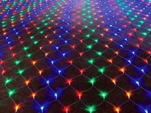 Электрогирлянда сеть 2.3м*2.1м 320 LED с контроллером (разные режимы) шнур 2.1м IP20 мультиколор