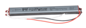 UET-WAC-024A67 12V IP67 Блок питания ультратонкий, 24Вт. Металлический корпус. TM Uniel,