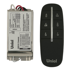 UCH-P004-G3-1000W-30M Пульт управления светом, три канала. 3 приемных устройства в комплекте. Блисте