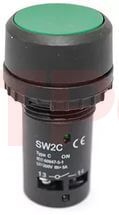 Кнопка SW2C-11 возвратная зеленая NO+NC EKF PROxima Кнопка SW2C-11 возвратная зеленая NO+NC EKF PROxima