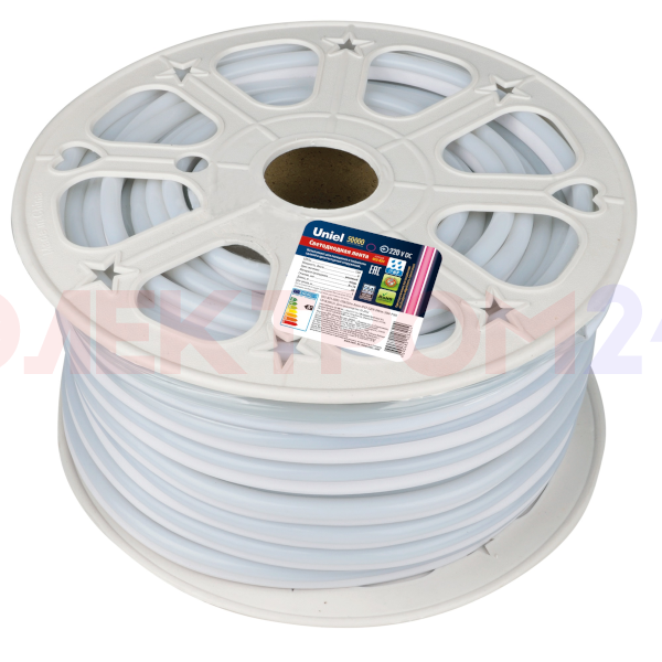ULS-N21-2835-120LED/m-IP67-220V-8W/m-50M-PINK Гибкая светодиодная лента. NEON. ULS-N21-2835-120LED/m-IP67-220V-8W/m-50M-PINK Гибкая светодиодная лента. NEON.