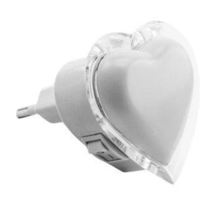 Свет-к с/д (ночник) LE LED NL-838 0,3W (Сердце)
