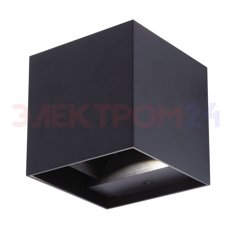 ULU-S55B-2x3W/3000K+4000K+6000K IP65 BLACK Светильник светодиодный уличный. Архитектурный накладной. ULU-S55B-2x3W/3000K+4000K+6000K IP65 BLACK Светильник светодиодный уличный. Архитектурный накладной.