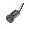ULH-G4-Plastic-10cm Патрон пластиковый. Цоколь G4. Черный. ТМ Uniel