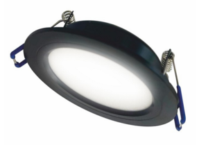 Свет-к с/д встраиваемый LE LED DLRL 10W 6500K, D94х40мм  d75мм  черный
