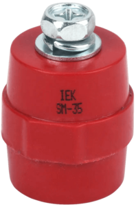 Изолятор SM35 (М8) силовой с болтом IEK