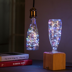 Лампа с/д "Бутылка" А60 RGB 3Вт Е27 220В