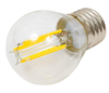 LED-G45-6W/NW/E27/CL PLS02WH Лампа светодиодная. Форма "шар", прозрачная. Sky. 4000K Uniel