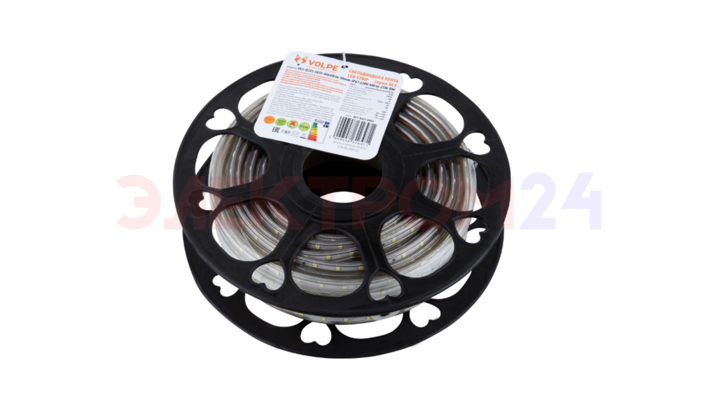 ULS-Q325 2835-60LED/m-10mm-IP67-220V-6W/m-25M-DW Светодиодная гибкая герметичная лента. Бобина 25 м. ULS-Q325 2835-60LED/m-10mm-IP67-220V-6W/m-25M-DW Светодиодная гибкая герметичная лента. Бобина 25 м.