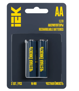 Аккумулятор GREEN Ni-MH AA 2700мАч (2шт/блистер) IEK