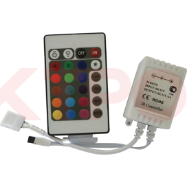 Ecola LED strip RGB IR controller 72W 12V 6A с инфракрасным пультом управления Ecola LED strip RGB IR controller 72W 12V 6A с инфракрасным пультом управления