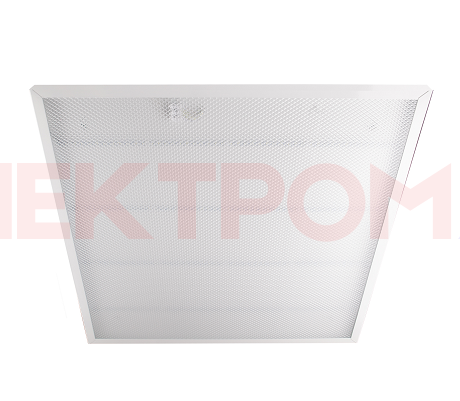 Светильник с/д офисный UPL-107 36W 6500K 3500Lm призма тм "iSvet" (595х595х20мм) Светильник с/д офисный UPL-107 36W 6500K 3500Lm призма тм "iSvet" (595х595х20мм)