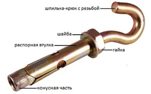 Анкер-крюк 14*70