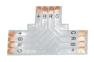 Ecola соед плата T для зажим разъема 4-х конт SMD5050 SC41FTESB