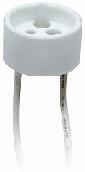 ULH-GU10-Ceramic-15cm Патрон керамический для лампы на цоколе GU10