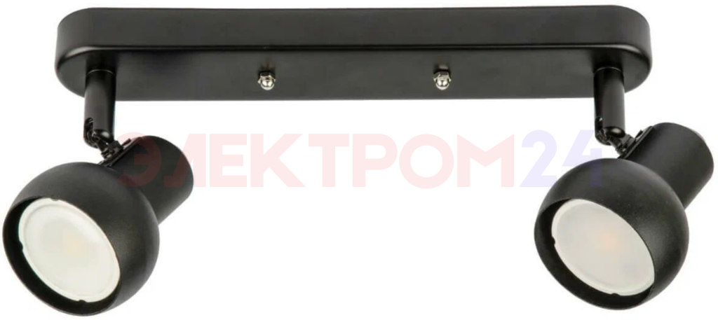 DLC-S621 GU10x2 BLACK Светильник декоративный накладной, серия Sotto. Без лампы, цоколь GU10x2шт. Ме DLC-S621 GU10x2 BLACK Светильник декоративный накладной, серия Sotto. Без лампы, цоколь GU10x2шт. Ме