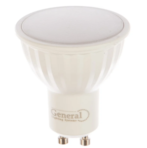 Лампа светодиодная General Стандарт GLDEN-MR16-7вт-230В-GU10-4500 К