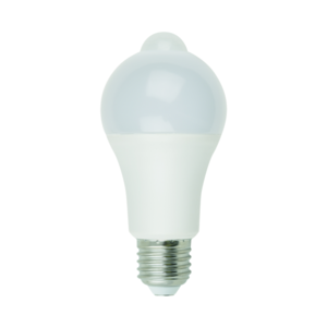 LED-A60-12W/4000K/E27/PS+MS PLS10WH Лампа светодиодная с датчиком освещенности и датчиком движения.