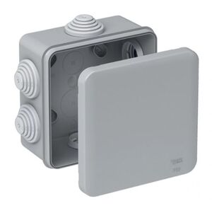 Коробка распределительная открытой установки 85X85X40, IP55, 6 сальников SE Mureva