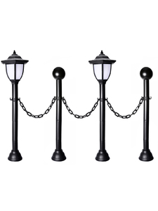 USL-S-181/PT720 LANTERN SET02 Садовый светильник на солнечной батарее "Фонари"  2 шт. Белый свет