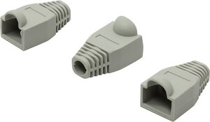 Колпачок изолирующий для разъемов RJ-45, серый REXANT