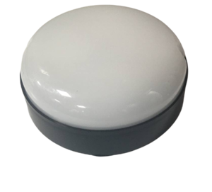 ULW-Q293 12W/4000К IP65 BLACK Светильник светодиодный влагозащищенный. Круг. Белый свет (4000K). Диа