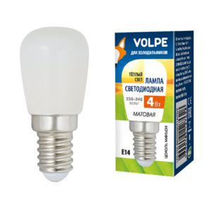 LED-Y25-4W/3000K/E14/FR/Z Лампа светодиодная для холодильников, матовая. (3000K). 