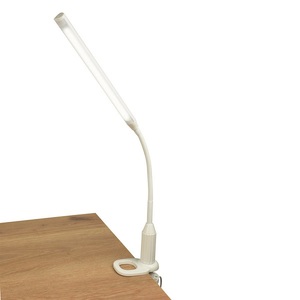 TLD-572 White/LED/500Lm/4500K/Dimmer Светильник настольный  на струбцине, 7W. Сенсорный 