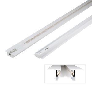 UBX-Q123 RS2 WHITE 300 SET01 Шинопровод, тип R, Встраиваемый. Белый. Длина 3м. ТМ Volpe,