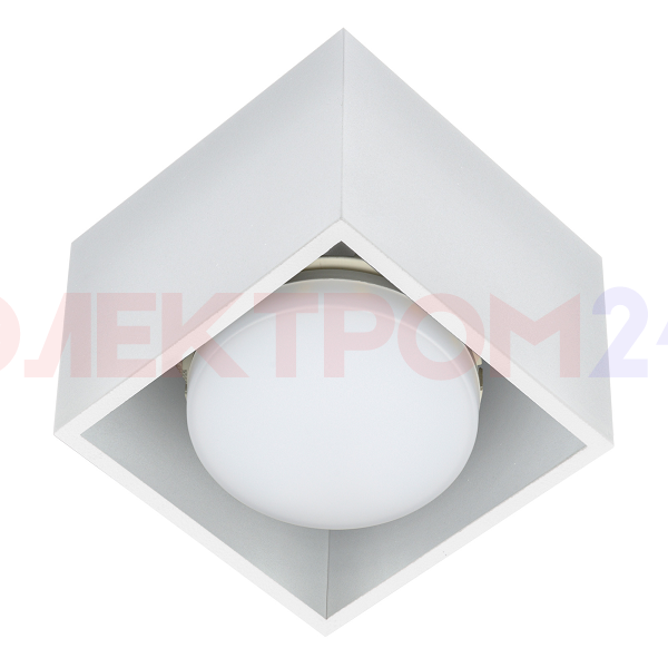 DLC-S609 GX53 WHITE Светильник декоративный накладной, серия Sotto. Без лампы, цоколь GX53. Металл. DLC-S609 GX53 WHITE Светильник декоративный накладной, серия Sotto. Без лампы, цоколь GX53. Металл.