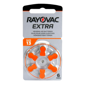 RAYOVAC EXTRA ZA 13 (PR48) (G5) (6BL) батарейка для слуховых аппаратов