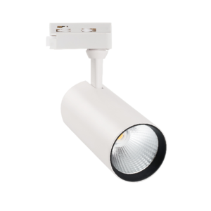 ULB-Q276 25W/4000К WHITE Светильник светодиодный трековый. 2200 Лм. (4000К). Корпус белый. ТМ Volpe.