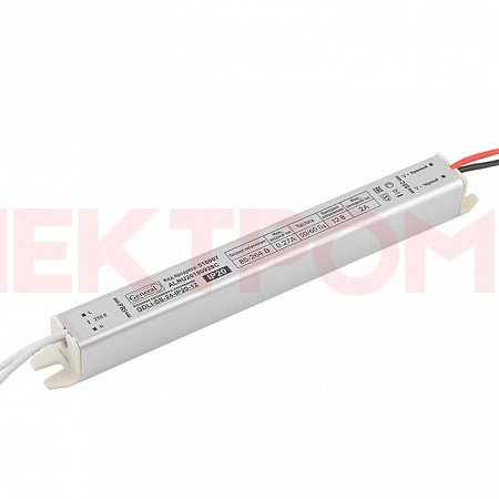 Светодиодный драйвер GDLI-SS-24-IP20-12 (170х18х18) Светодиодный драйвер GDLI-SS-24-IP20-12 (170х18х18)
